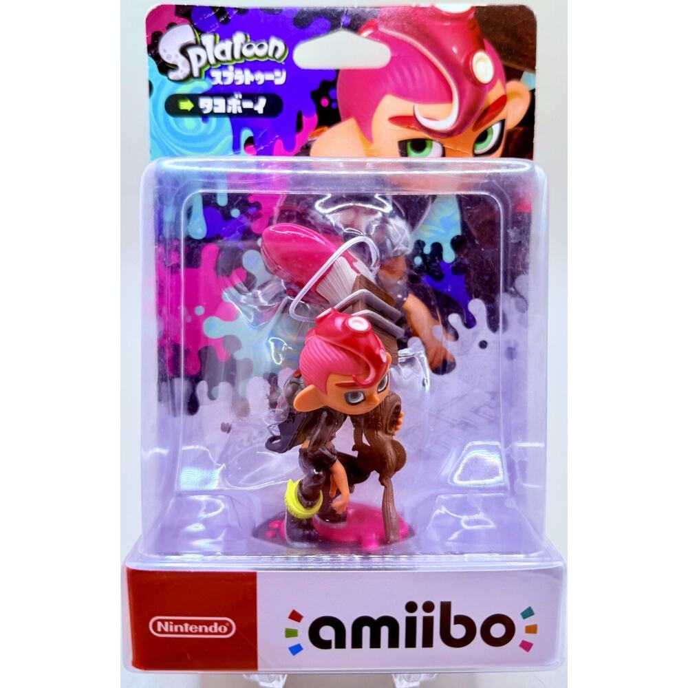 Nintendo Splatoon 2 Series Octoling Tako Boy Amiibo Figure Sealed Box 2018 Japan